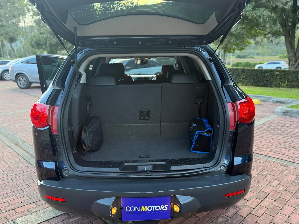 Chevrolet Traverse 2012 Negro Cota