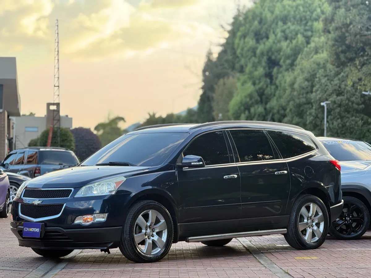 Chevrolet Traverse 2012 Negro Cota