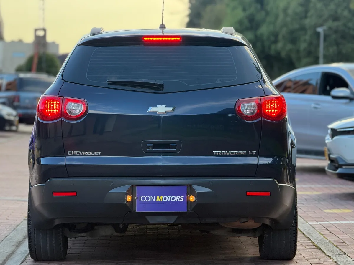 Chevrolet Traverse 2012 Negro Cota