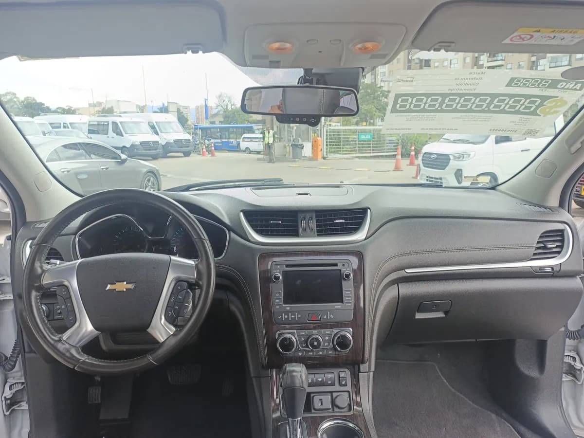 Chevrolet Traverse 3.6l Lt 2017 Blanco