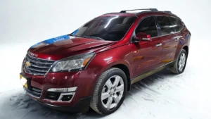 Chevrolet Traverse 2017 Rojo La Calera