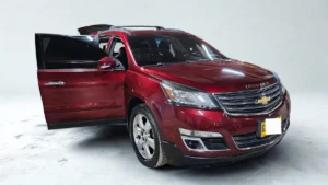Chevrolet Traverse 2017 Rojo La Calera