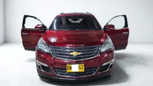 Chevrolet Traverse 2017 Rojo La Calera