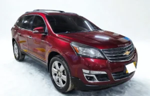 Chevrolet Traverse 2017 Rojo La Calera