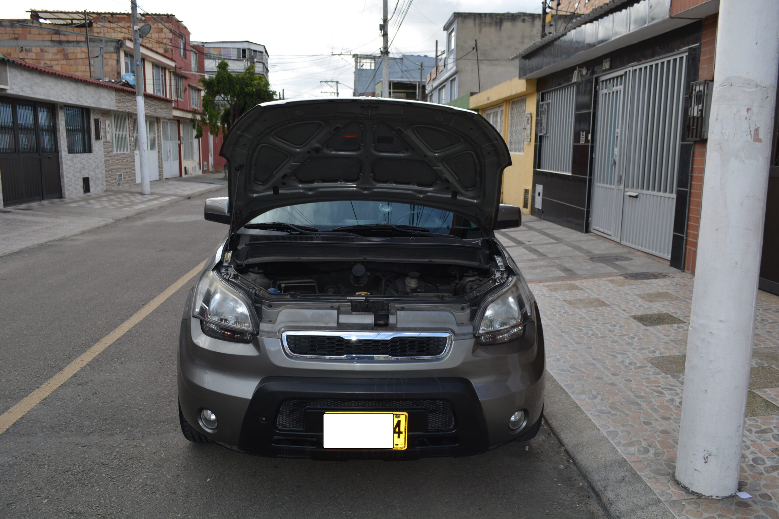 Kia Soul 2011 Gris Bogotá