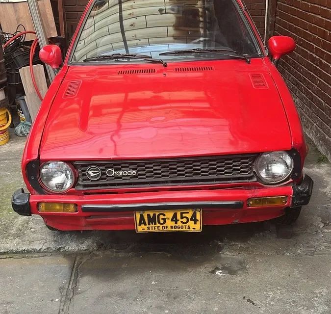 Daihatsu Charade 1.0l 1980 rojo3