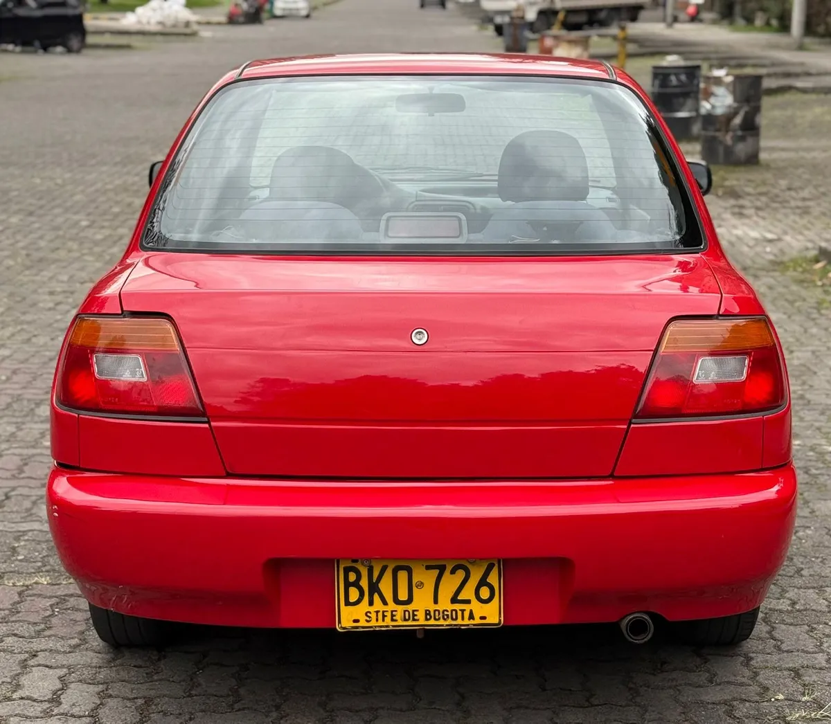 Daihatsu Charade 1998 Rojo Bogotá