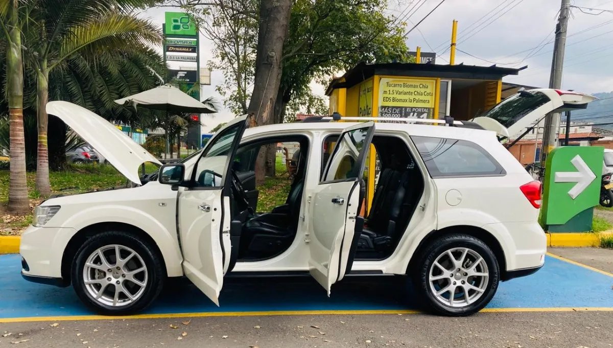 Dodge Journey 3.6 Sxt Fl 2012 Blanco