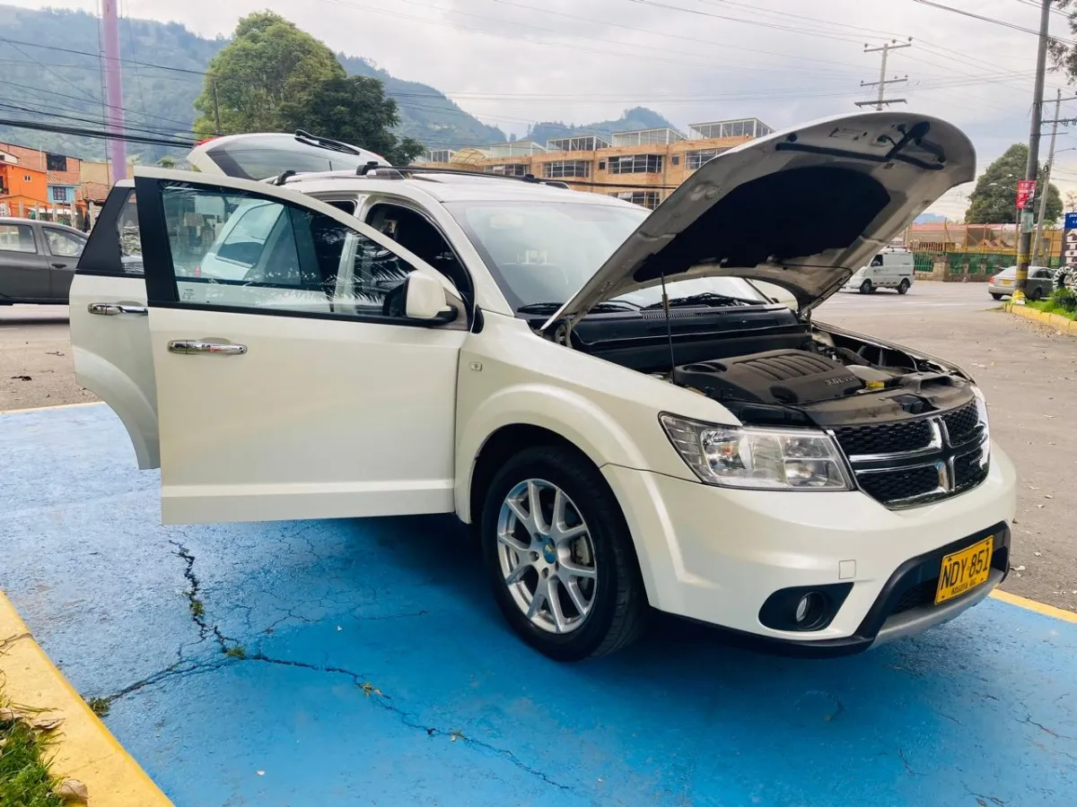 Dodge Journey 3.6 Sxt Fl 2012 Blanco
