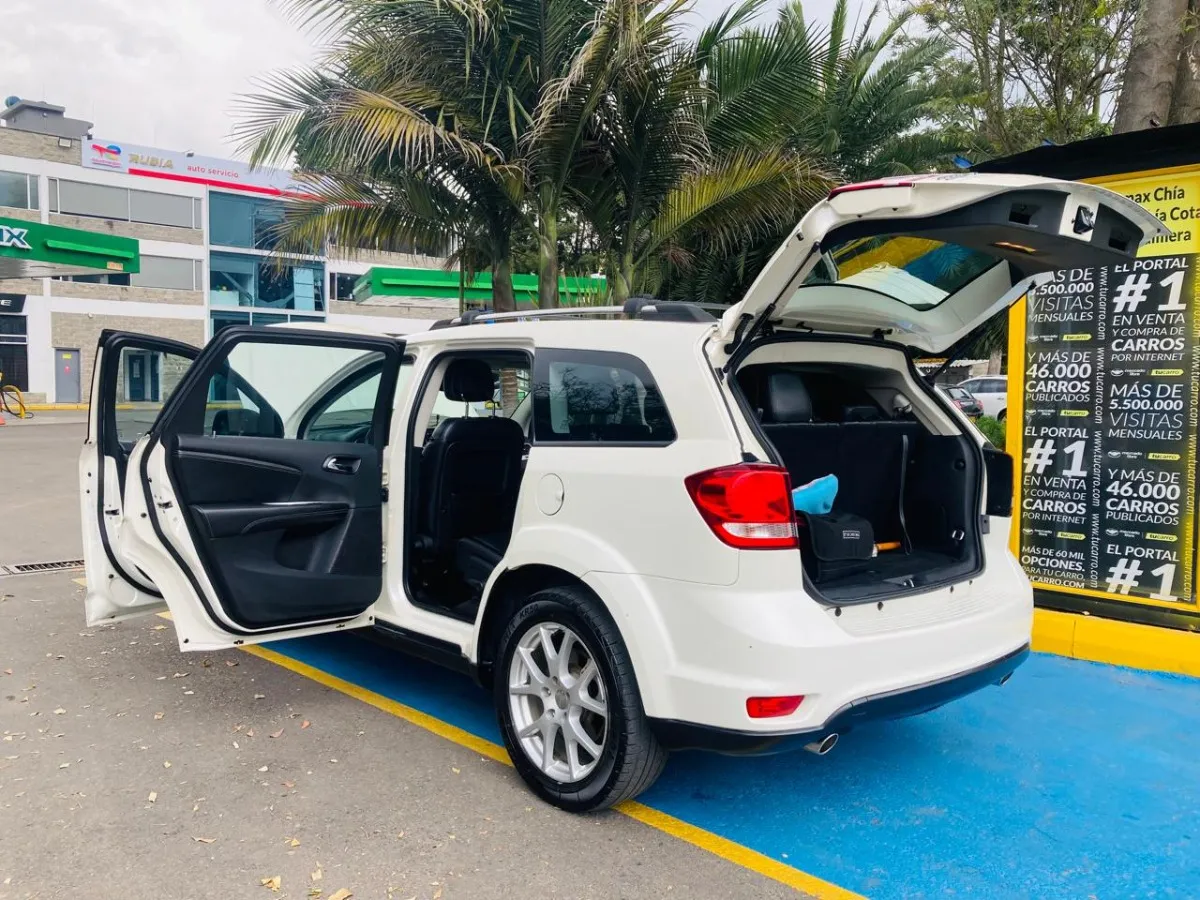 Dodge Journey 3.6 Sxt Fl 2012 Blanco