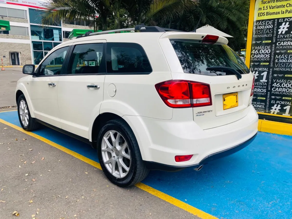 Dodge Journey 3.6 Sxt Fl 2012 Blanco