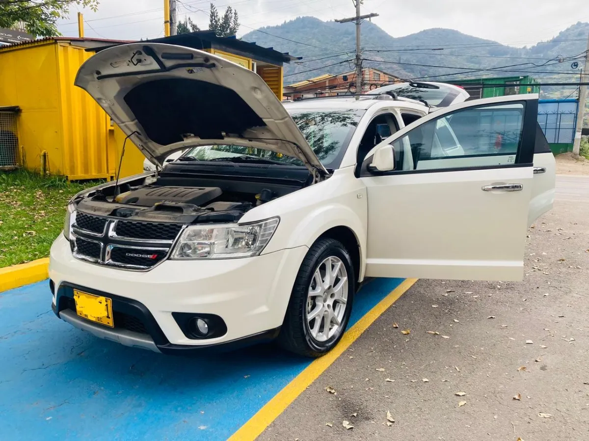 Dodge Journey 3.6 Sxt Fl 2012 Blanco