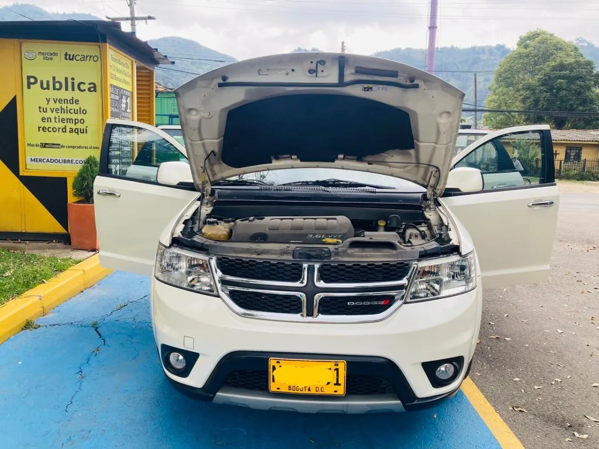Dodge Journey 3.6 Sxt Fl 2012 Blanco