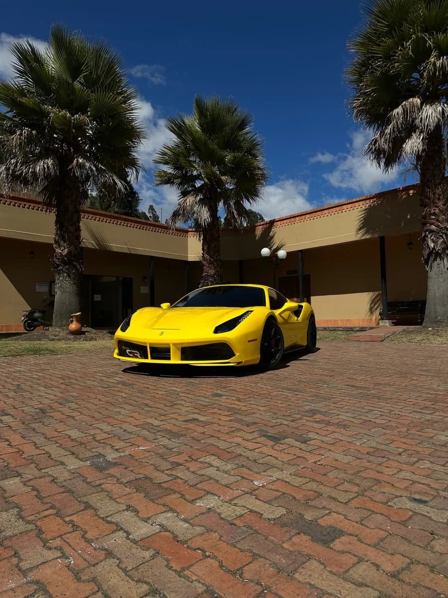 Ferrari 488 3.9 Gtb 2016 Amarillo