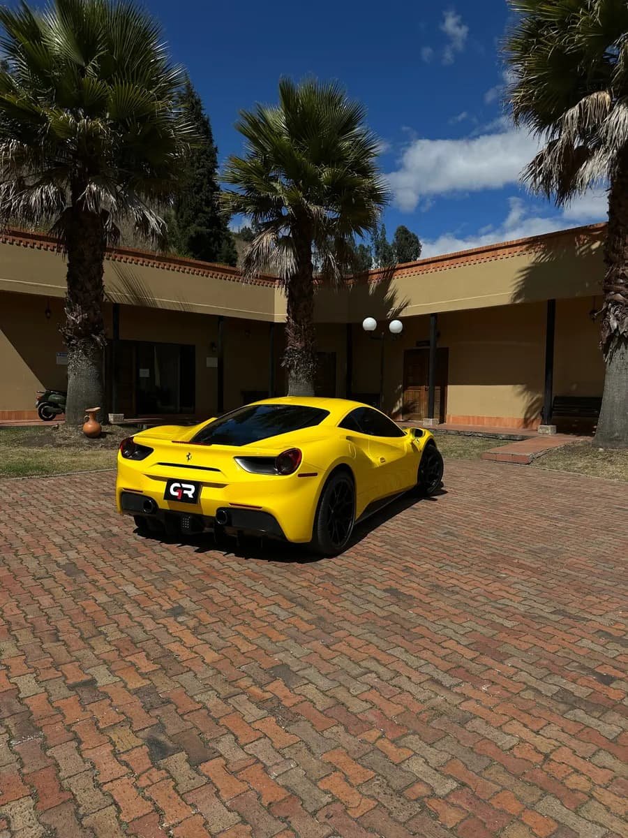 Ferrari 488 3.9 Gtb 2016 Amarillo
