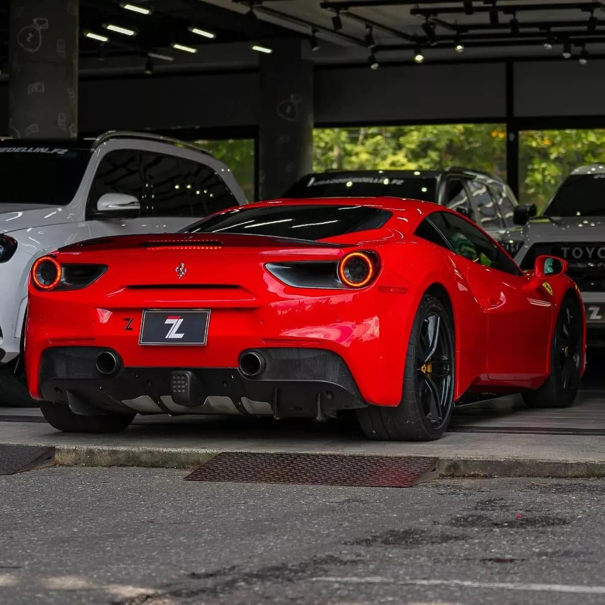Ferrari 488 Gtb 3.9 2016 Rojo