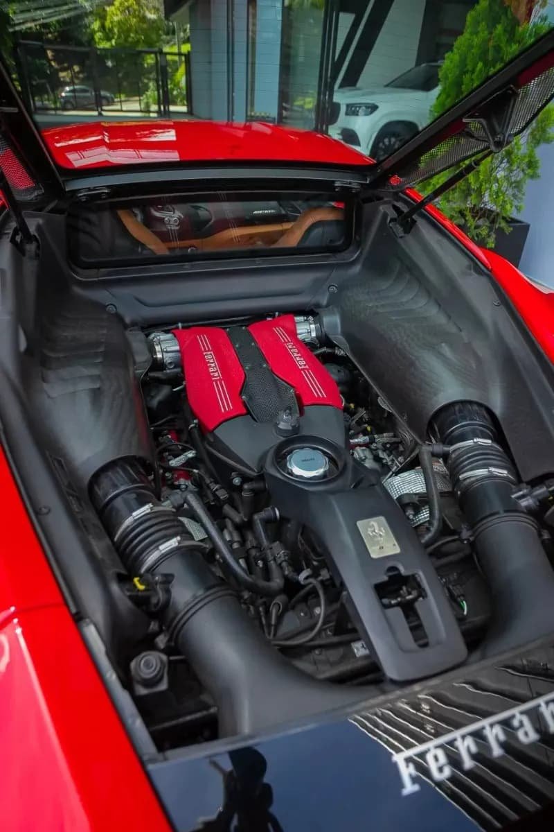 Ferrari 488 Gtb 3.9 2016 Rojo