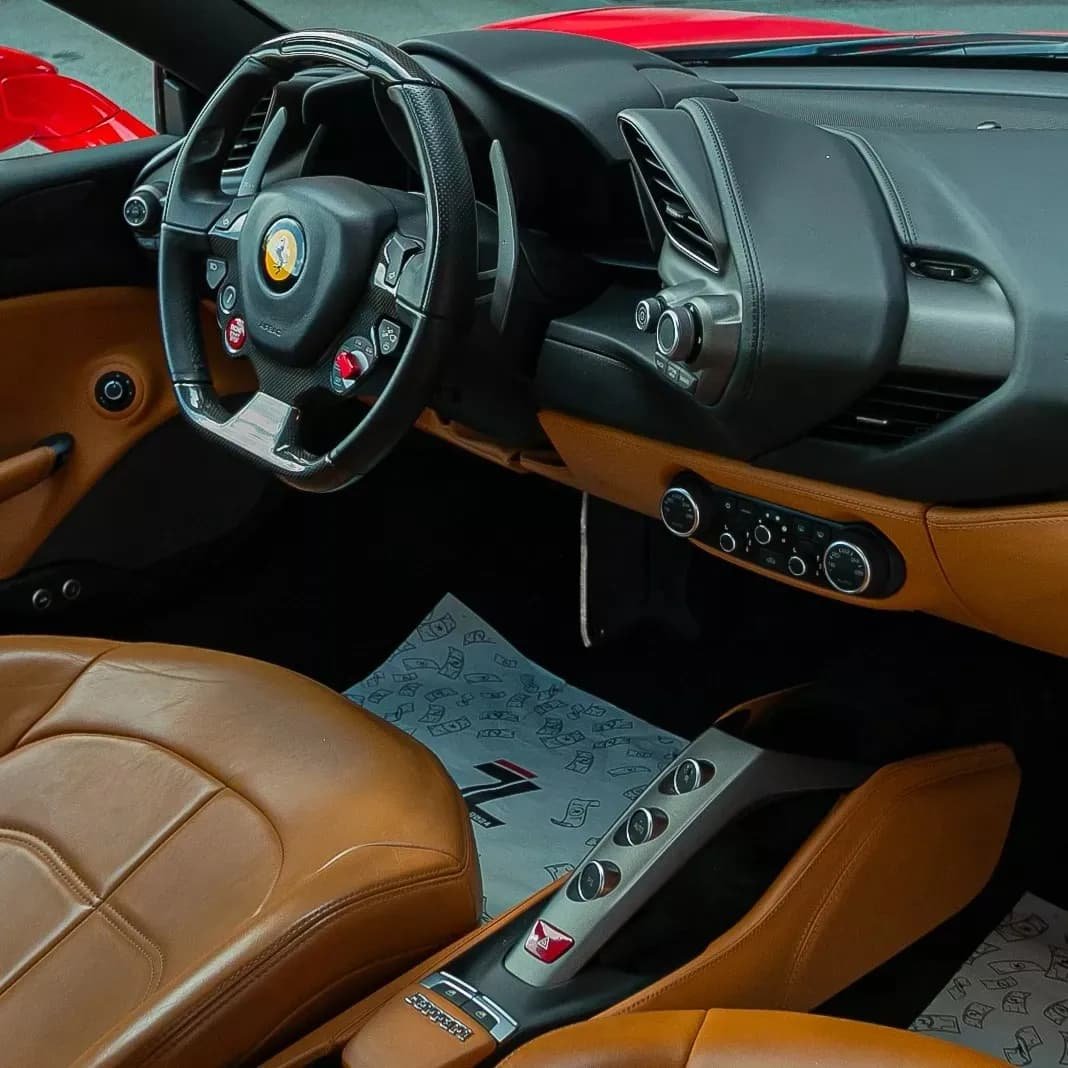 Ferrari 488 Gtb 3.9 2016 Rojo