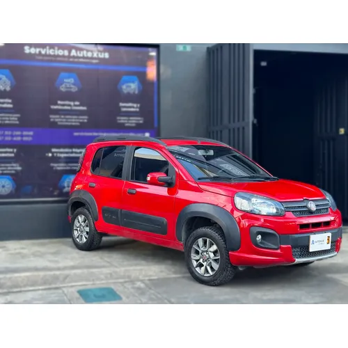 Fiat Uno 2019 Rojo Bogotá