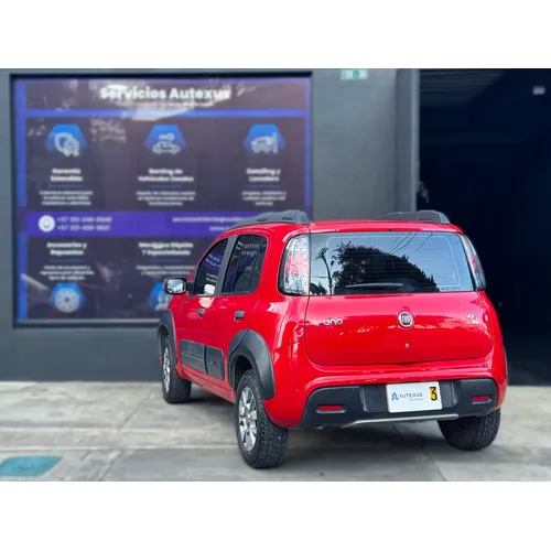 Fiat Uno 2019 Rojo Bogotá