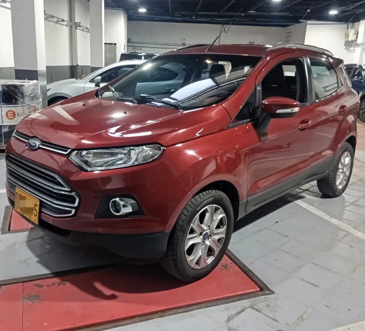Ford Ecosport 2017 Rojo Medellín