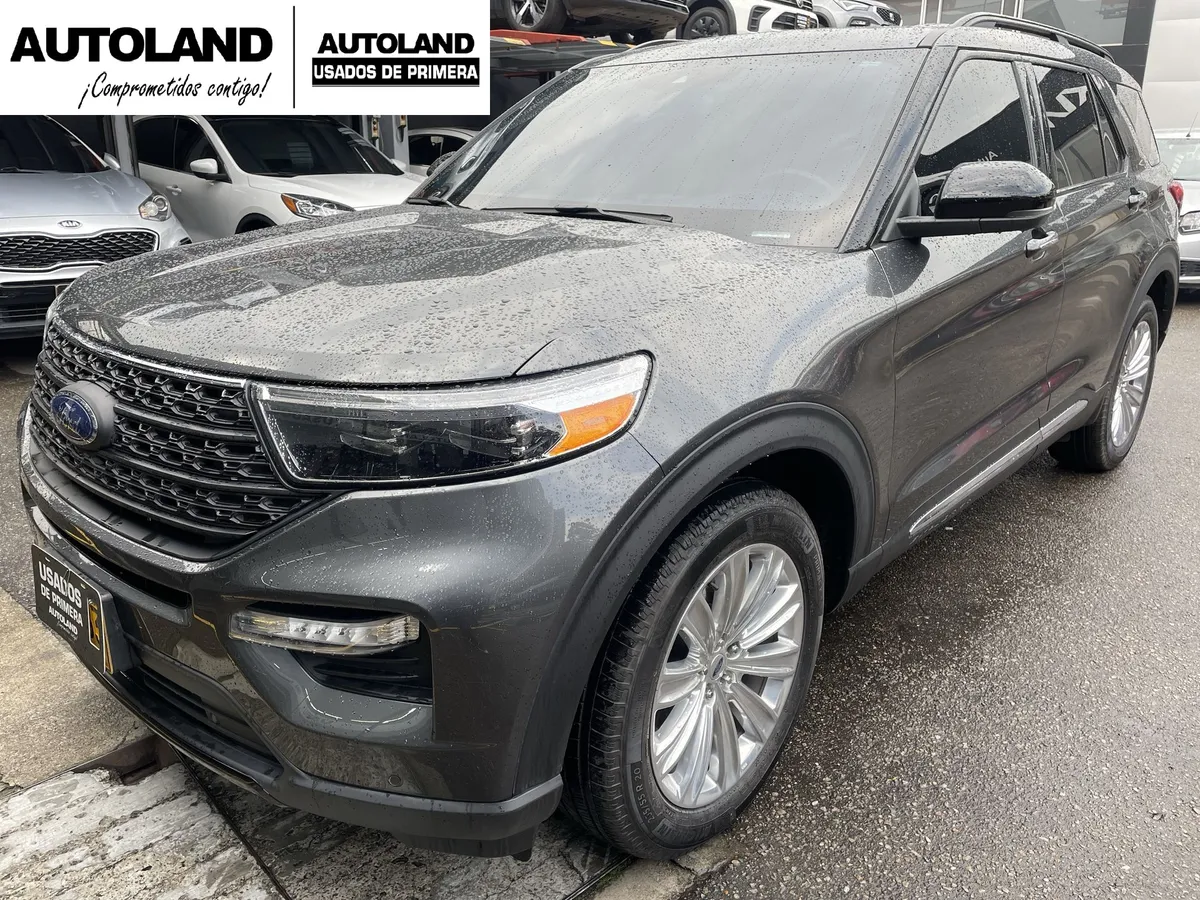 Ford Explorer Limited 2020 Gris Bogotá
