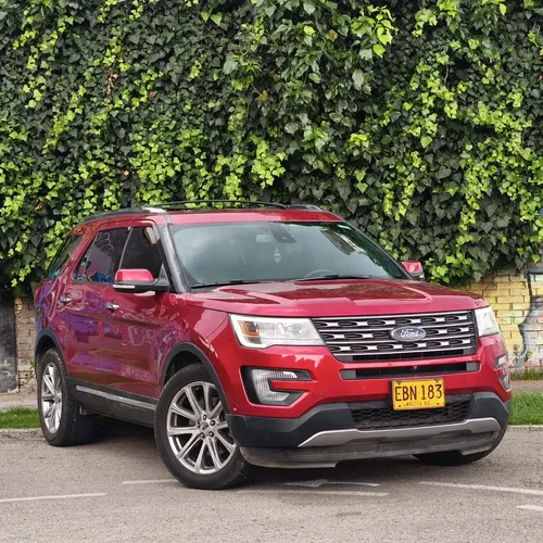 Ford Explorer 2017 Rojo Bogotá