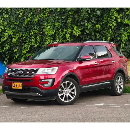 Ford Explorer 2017 Rojo Bogotá