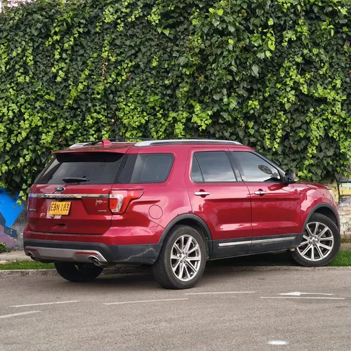 Ford Explorer 2017 Rojo Bogotá