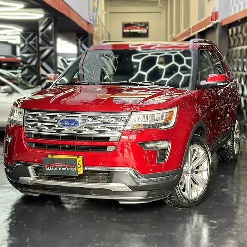 Ford Explorer 2018 Rojo Bogotá