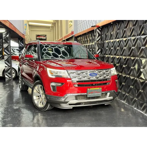 Ford Explorer 2018 Rojo Bogotá