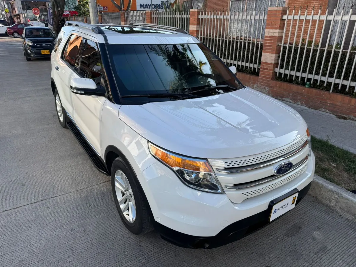 Ford Explorer Limited 2015 Blanco Bogotá