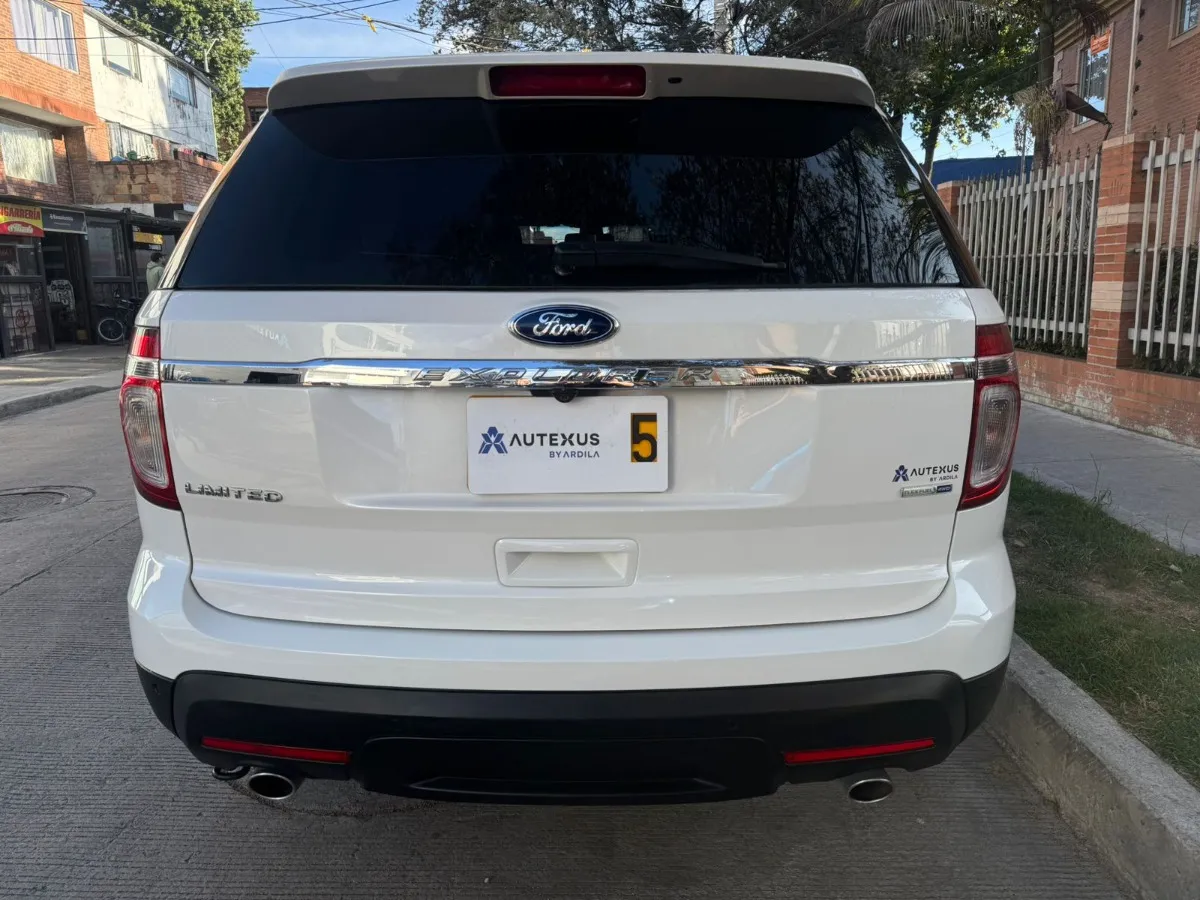 Ford Explorer Limited 2015 Blanco Bogotá
