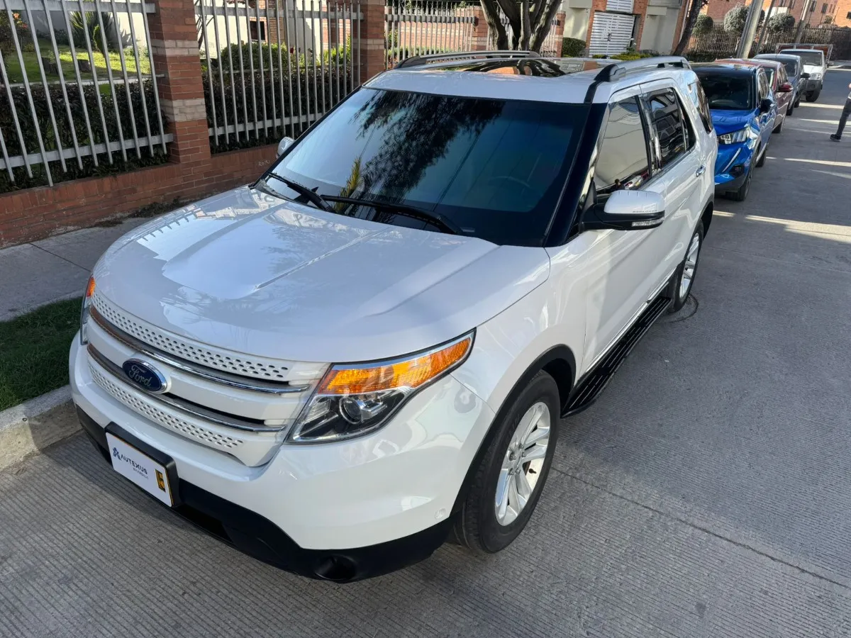 Ford Explorer Limited 2015 Blanco Bogotá