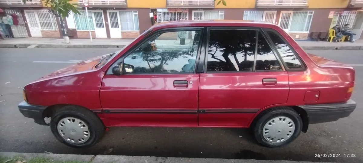 Ford Festiva 1995 Rojo Bogotá