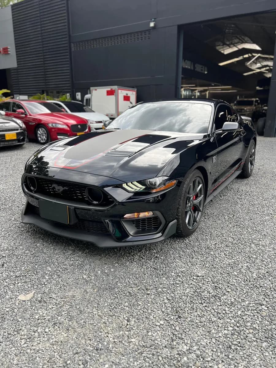 Ford Mustang Mach 1 2021 Negro