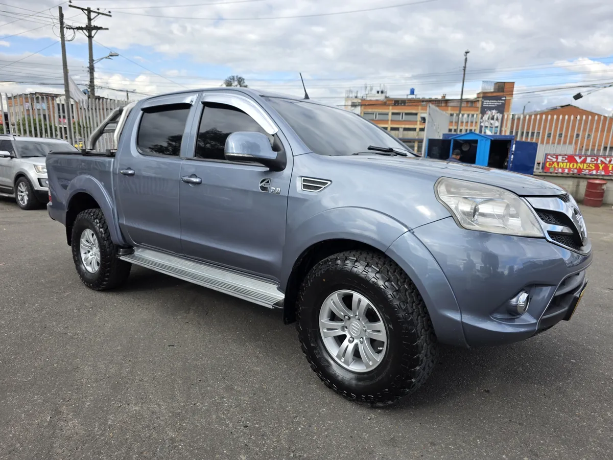 Foton Tunland 2015 Azul Bogotá