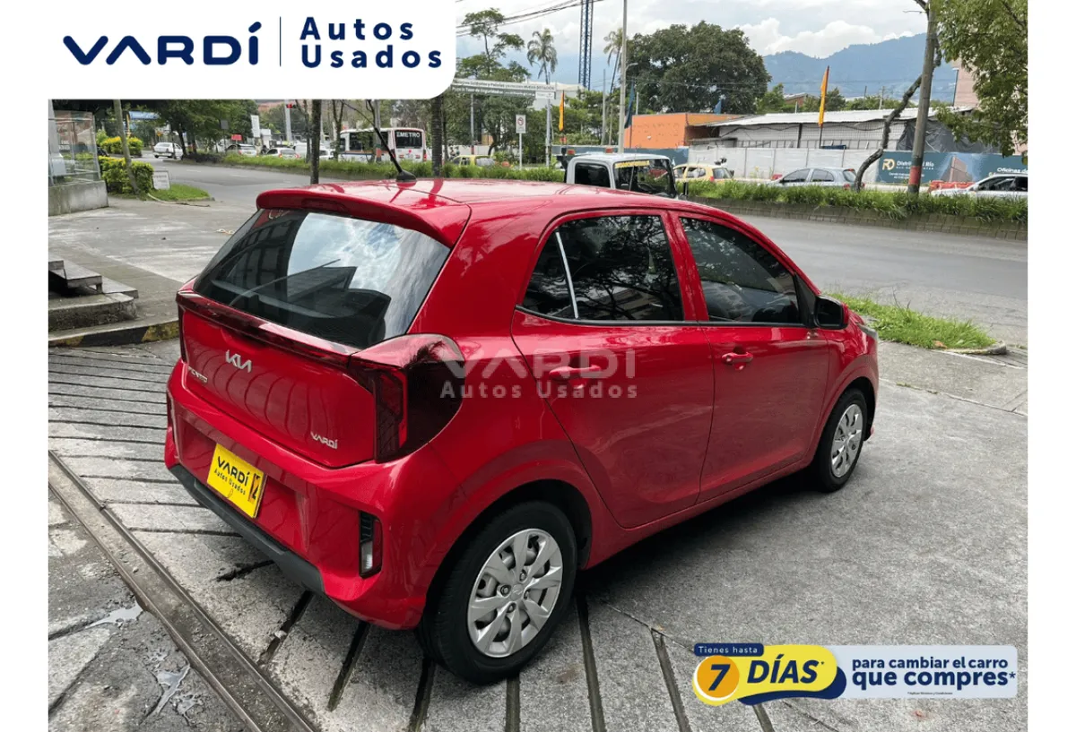 Kia Picanto Vibrant 2024 Rojo Medellín