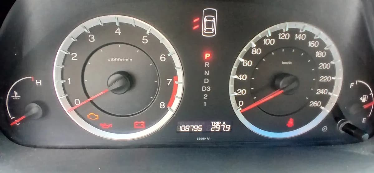 Honda Accord 2.4 EX L 2008 Verde