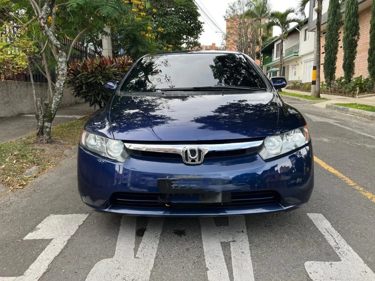Honda Civic 1.8 Ex At 2007 Azul
