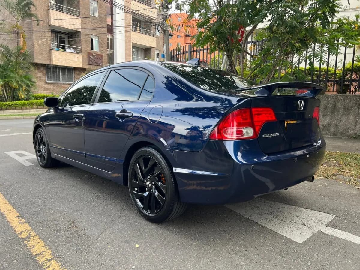 Honda Civic 1.8 Ex At 2007 Azul