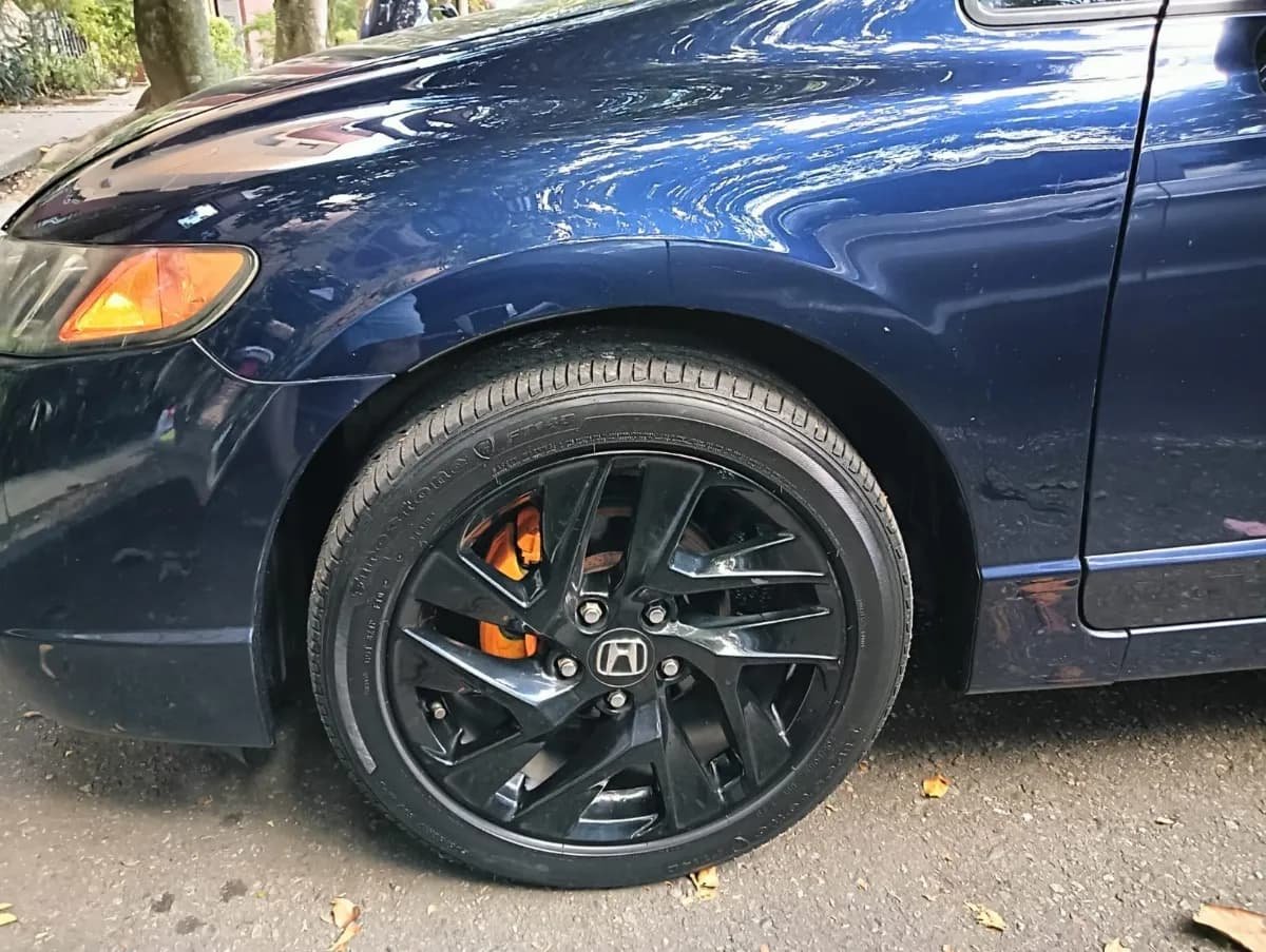 Honda Civic 1.8 Ex At 2007 Azul