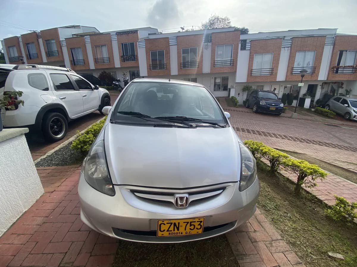 Honda Fit 1.3 Lx 2008 Plata