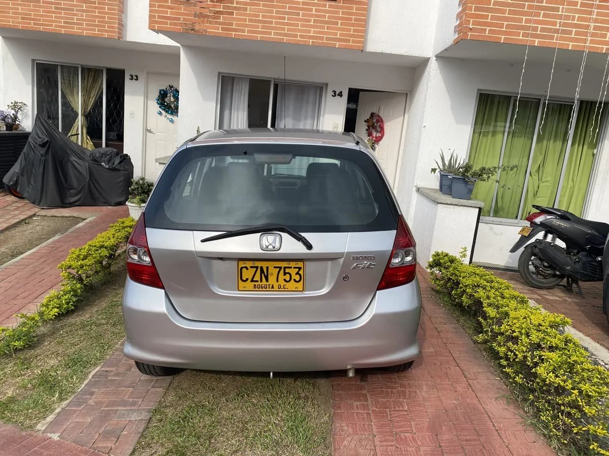 Honda Fit 1.3 Lx 2008 Plata