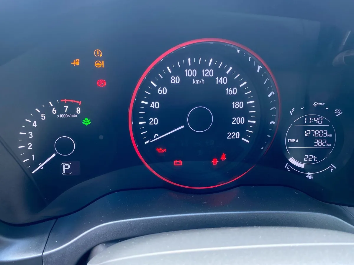Honda HR-V 1.8 EXL CVT AWD 2016 Rojo
