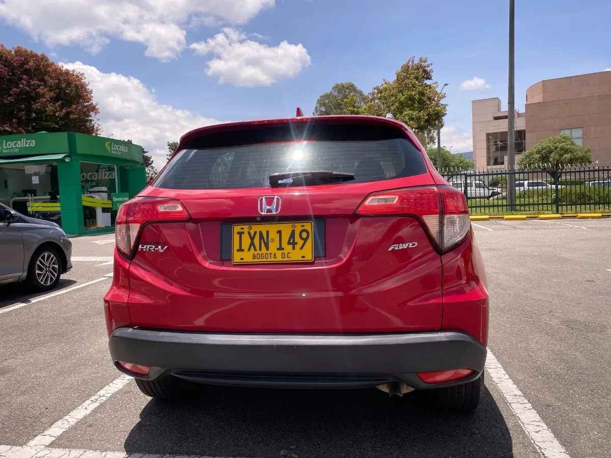 Honda HR-V 1.8 EXL CVT AWD 2016 Rojo