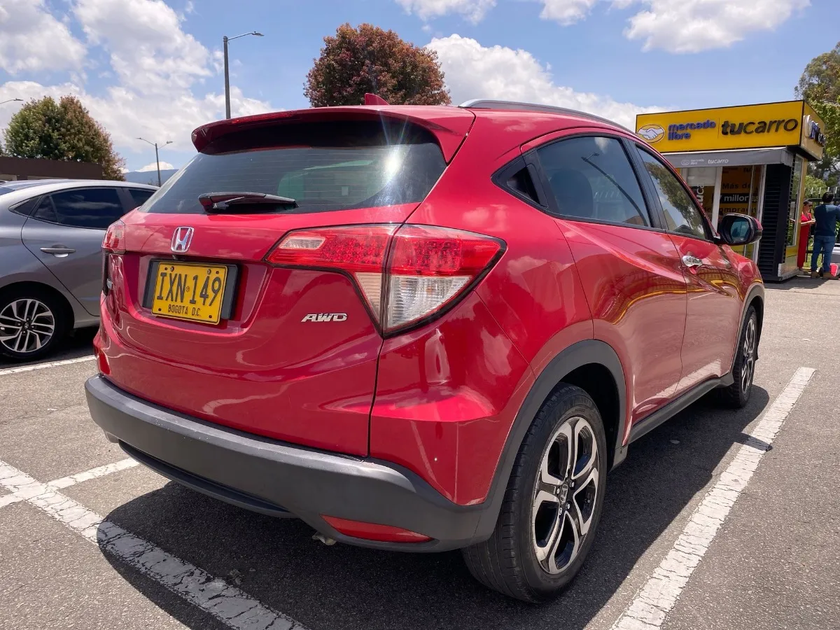 Honda HR-V 1.8 EXL CVT AWD 2016 Rojo
