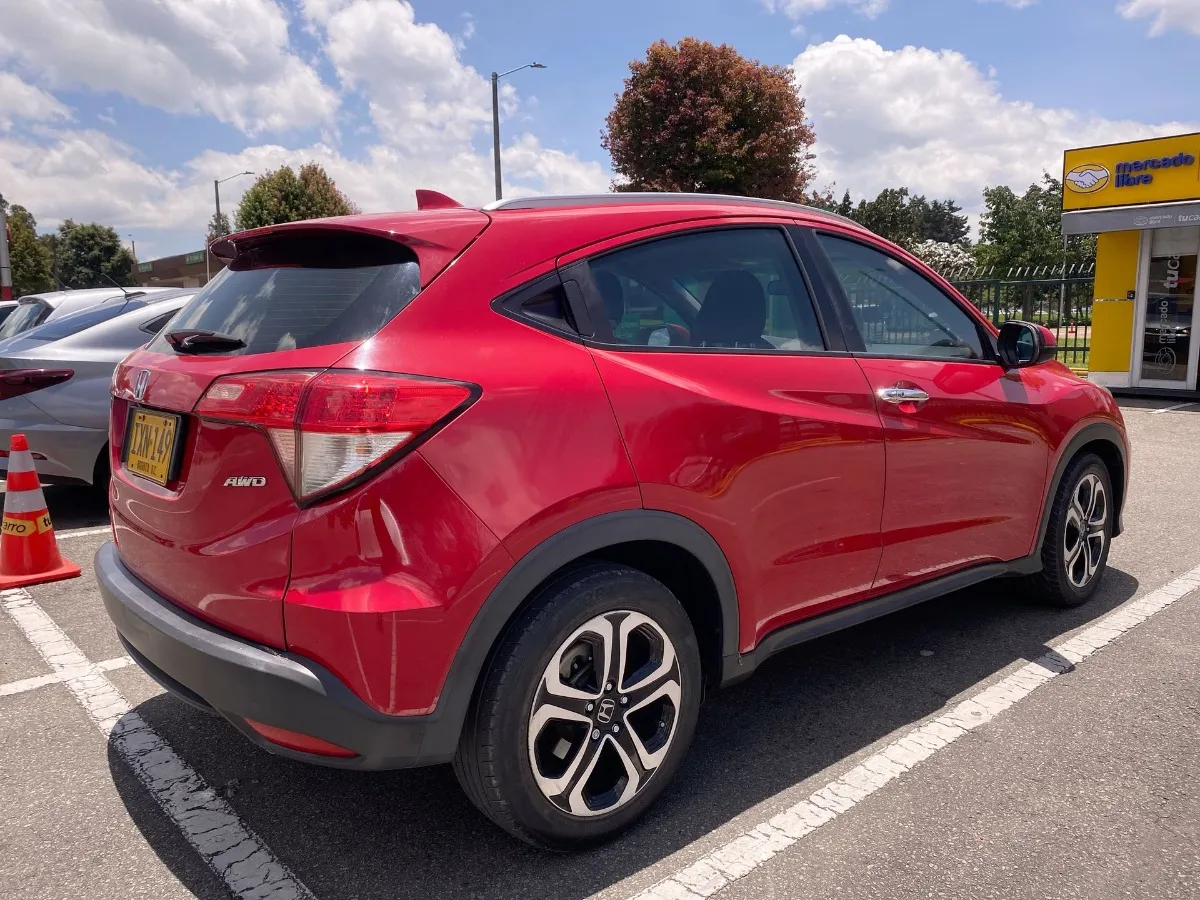 Honda HR-V 1.8 EXL CVT AWD 2016 Rojo