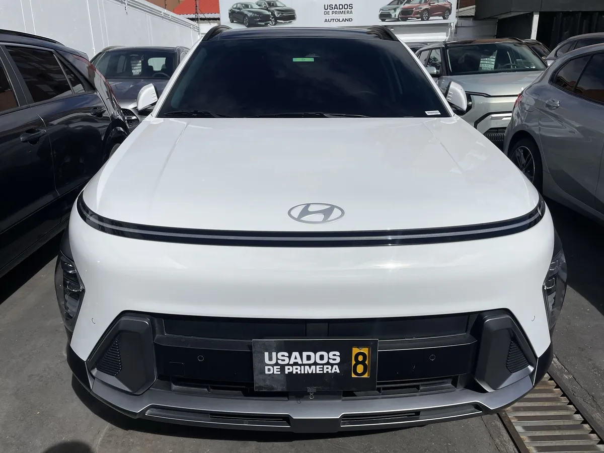 Hyundai Kona Hybrid 2025 Blanco Bogotá