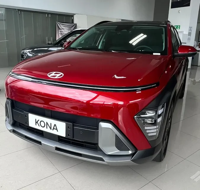 Hyundai Kona 1.6 Hev Limited 2025 rojo1